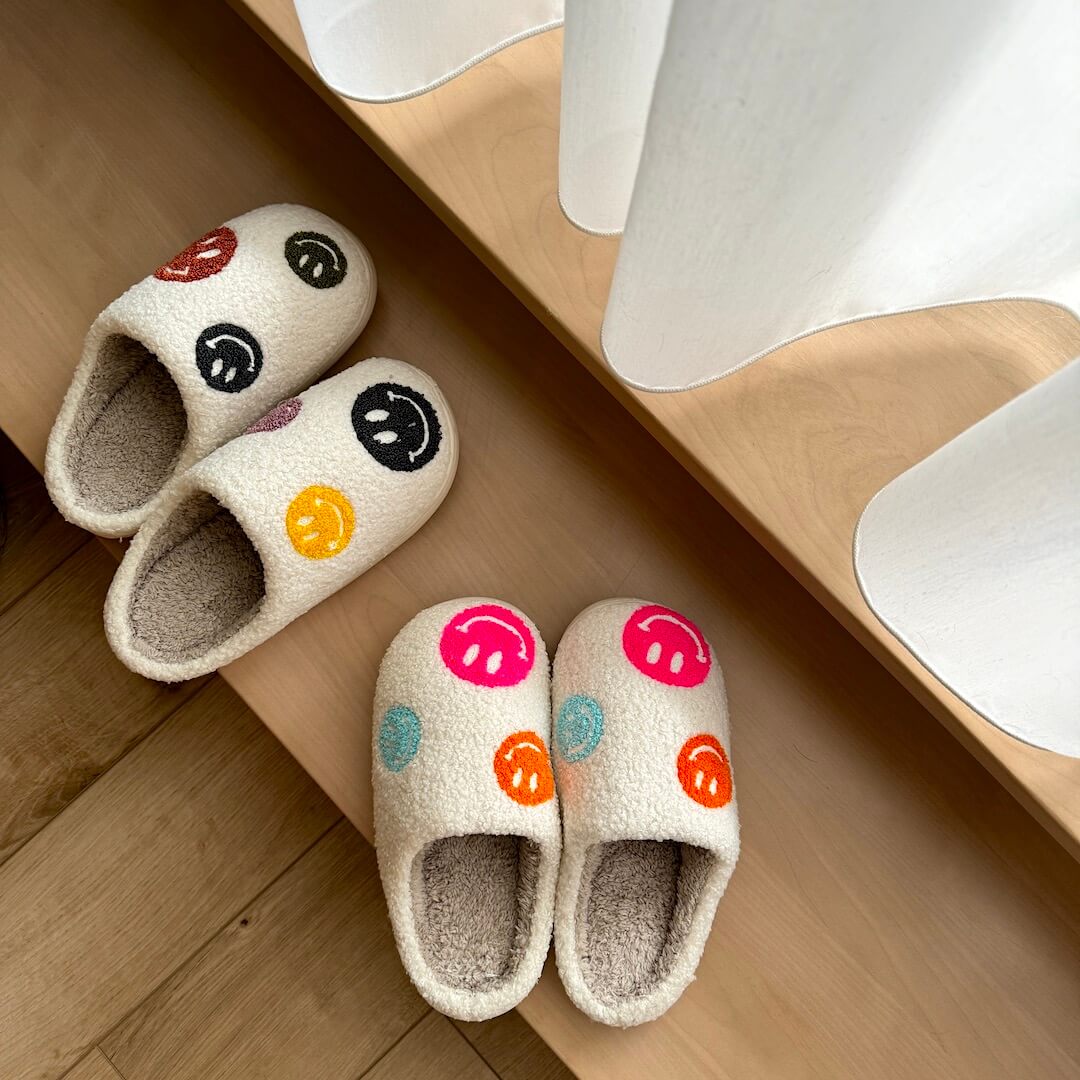 Bibi Luxe Comfortabele Slippers met Vrolijke Motieven