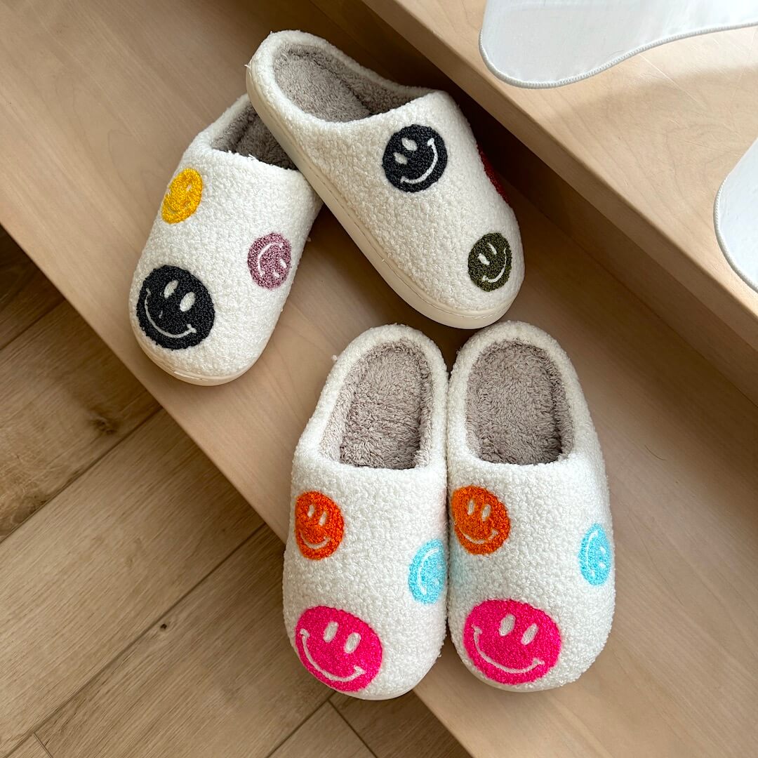 Bibi Luxe Comfortabele Slippers met Vrolijke Motieven