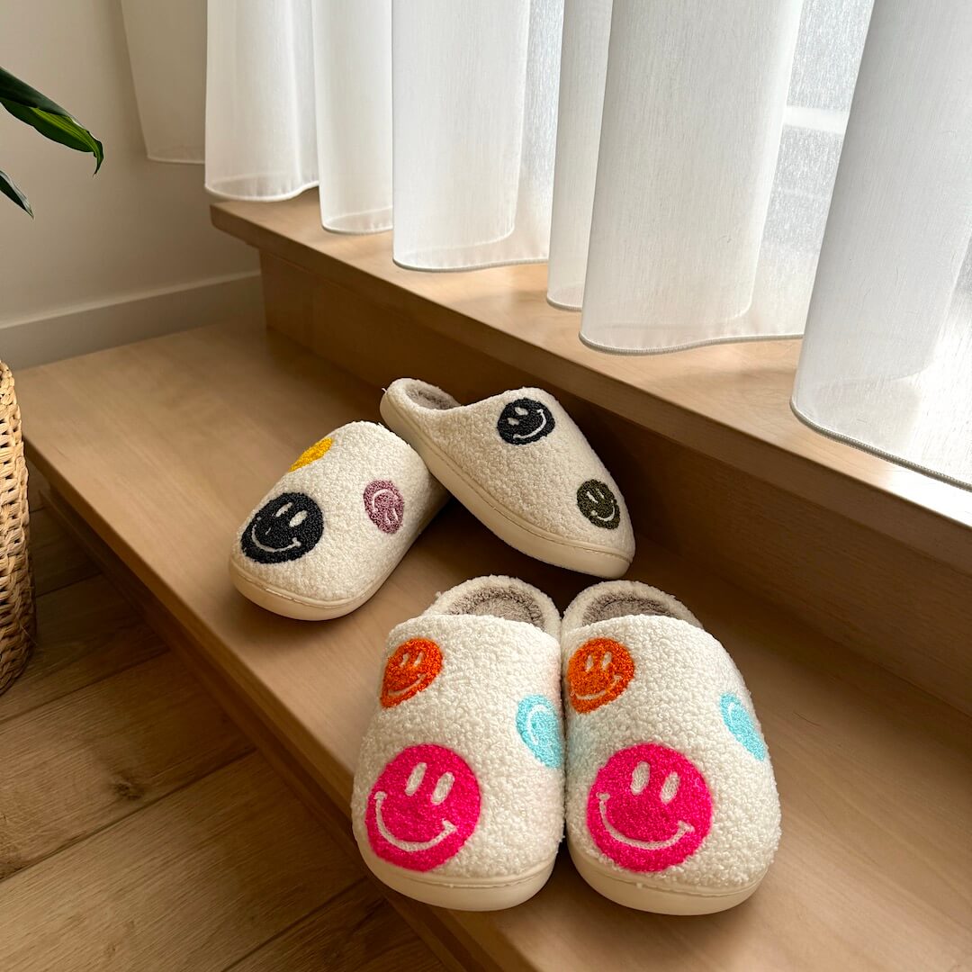 Bibi Luxe Comfortabele Slippers met Vrolijke Motieven