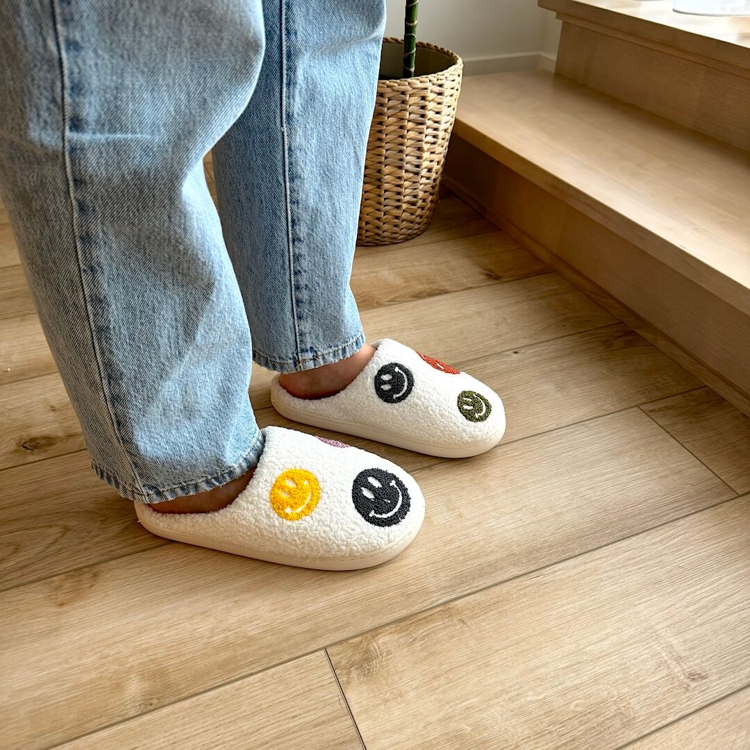 Bibi Luxe Comfortabele Slippers met Vrolijke Motieven