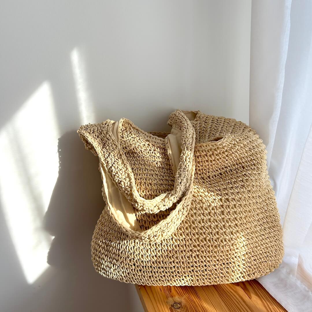 Liv Luxe Boho Beach Bag - Stylish and Functional