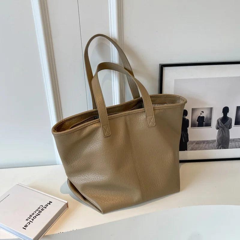 Zafira's Exquisite Vegan Leather Tote Bag for Every Day