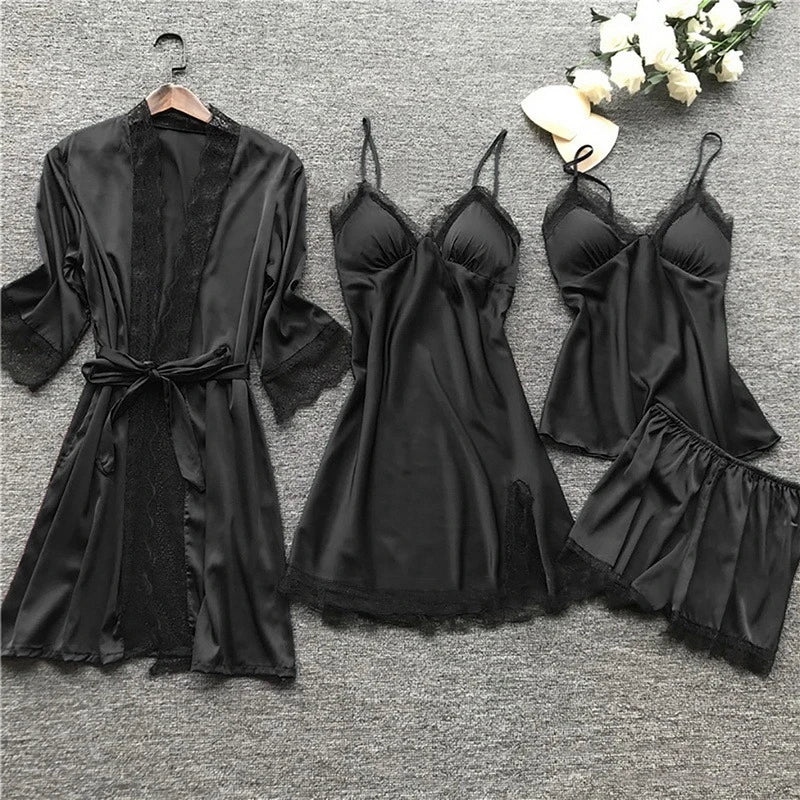 Valentina – Luxe Satin Night Set