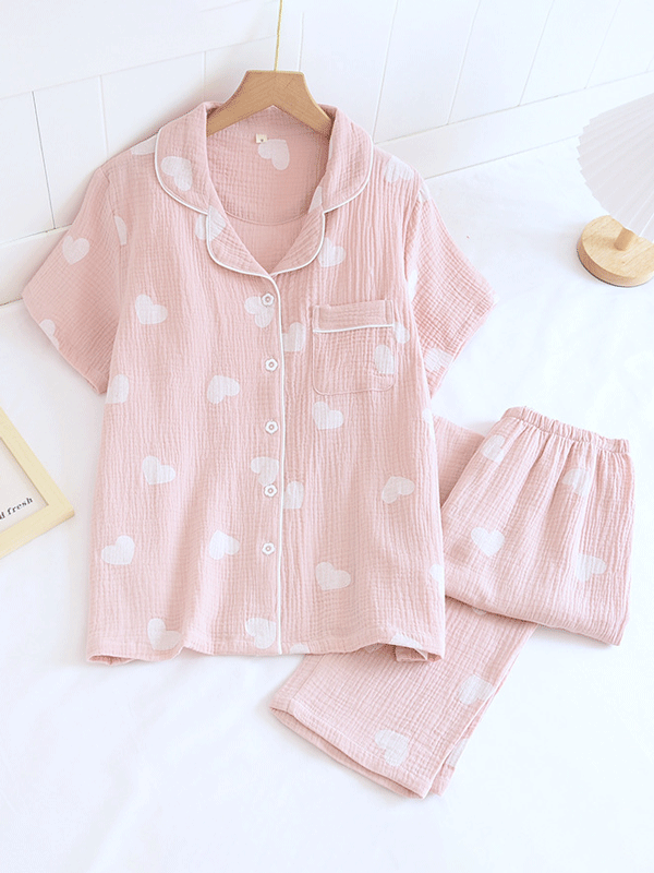 Isabelle Luxurious Cotton Pajama Set