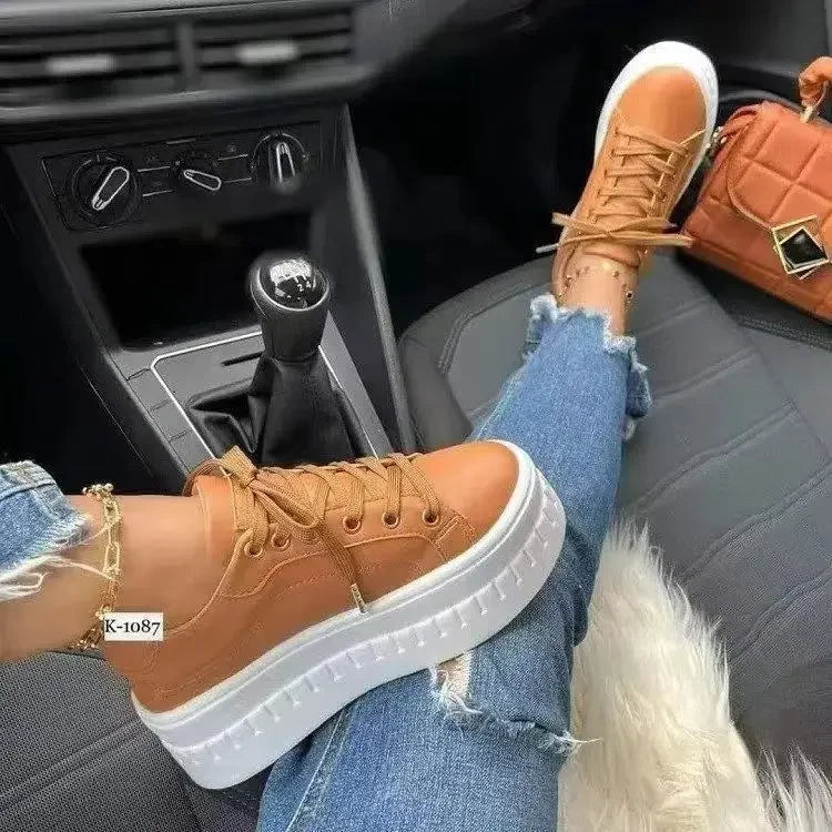Mila Comfortable Chunky Platform Sneakers Women
