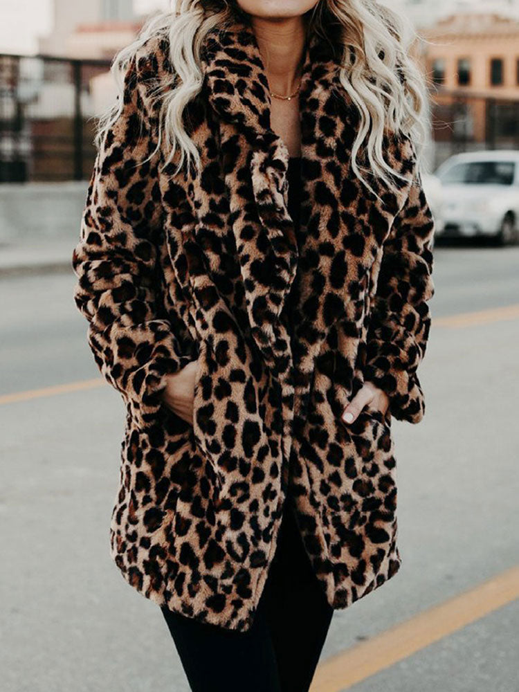 Nora Luxe Long Faux Fur Coat