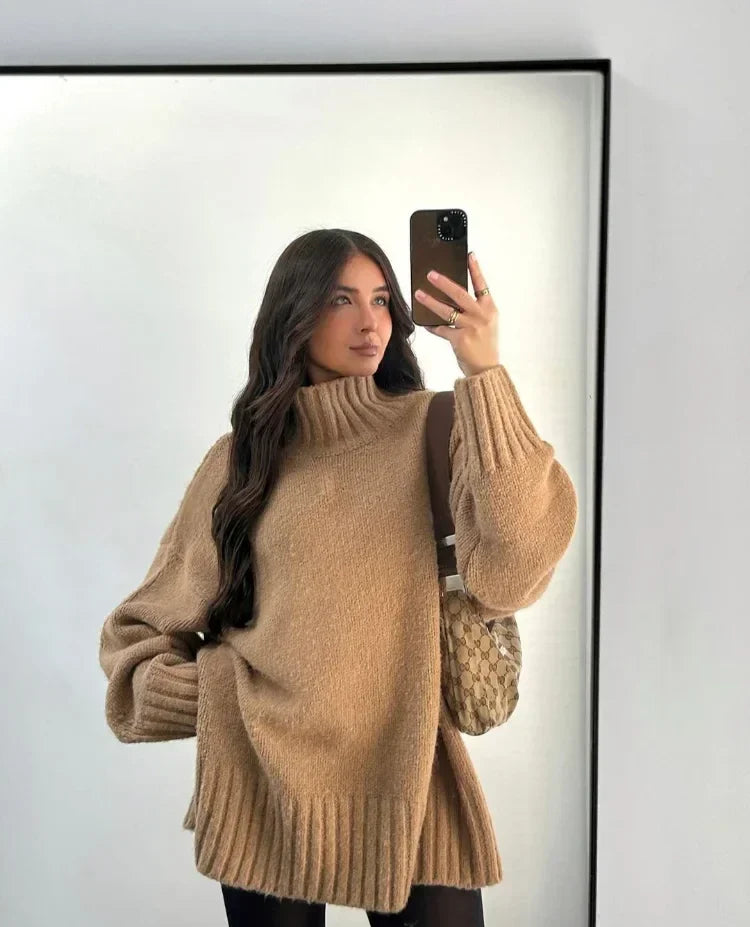 Charlotte Luxe Knitted Turtleneck