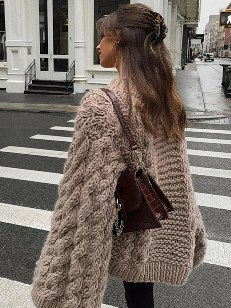 Mila Oversized Knitted Soft Sweater