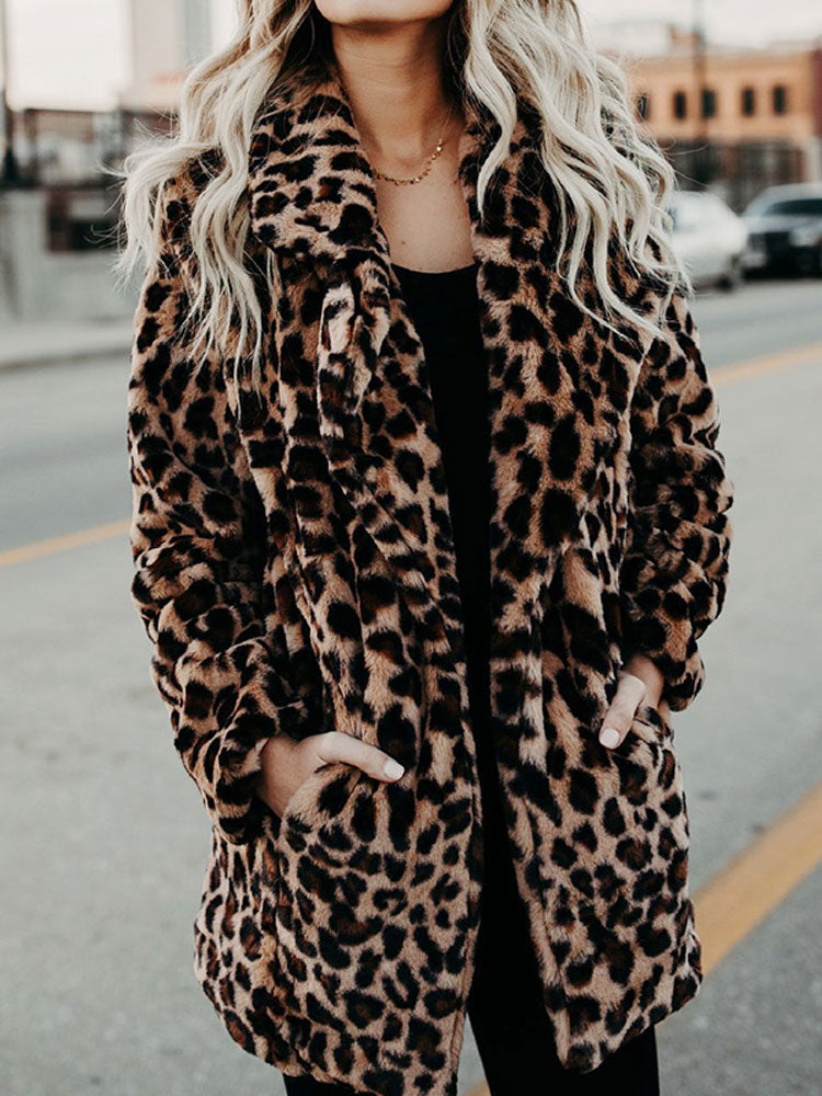 Nora Luxe Long Faux Fur Coat