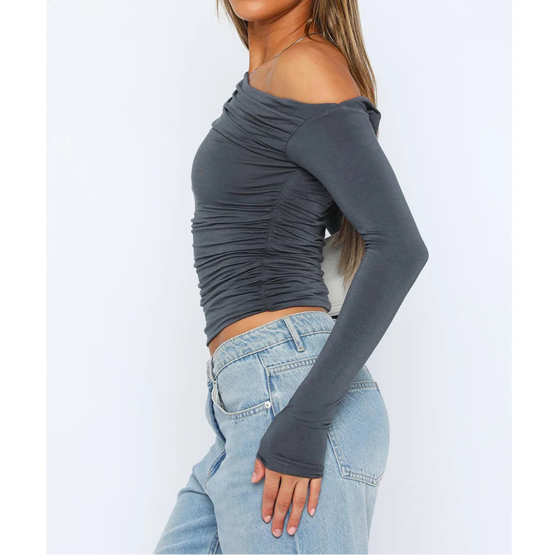 Lina Unique Asymmetrical Top