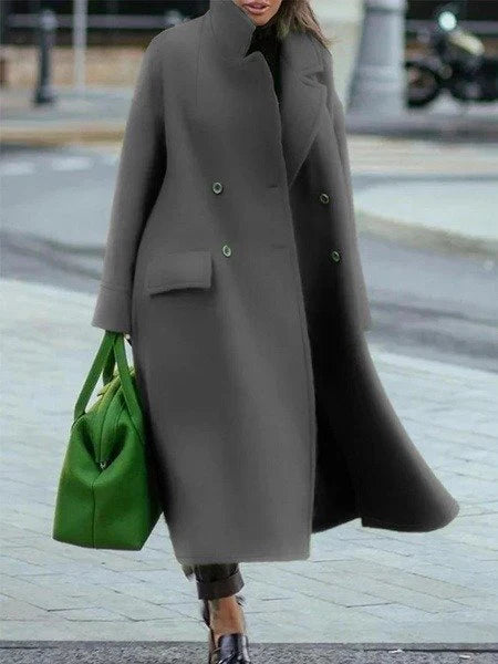 Isabella Lange Wool Coat