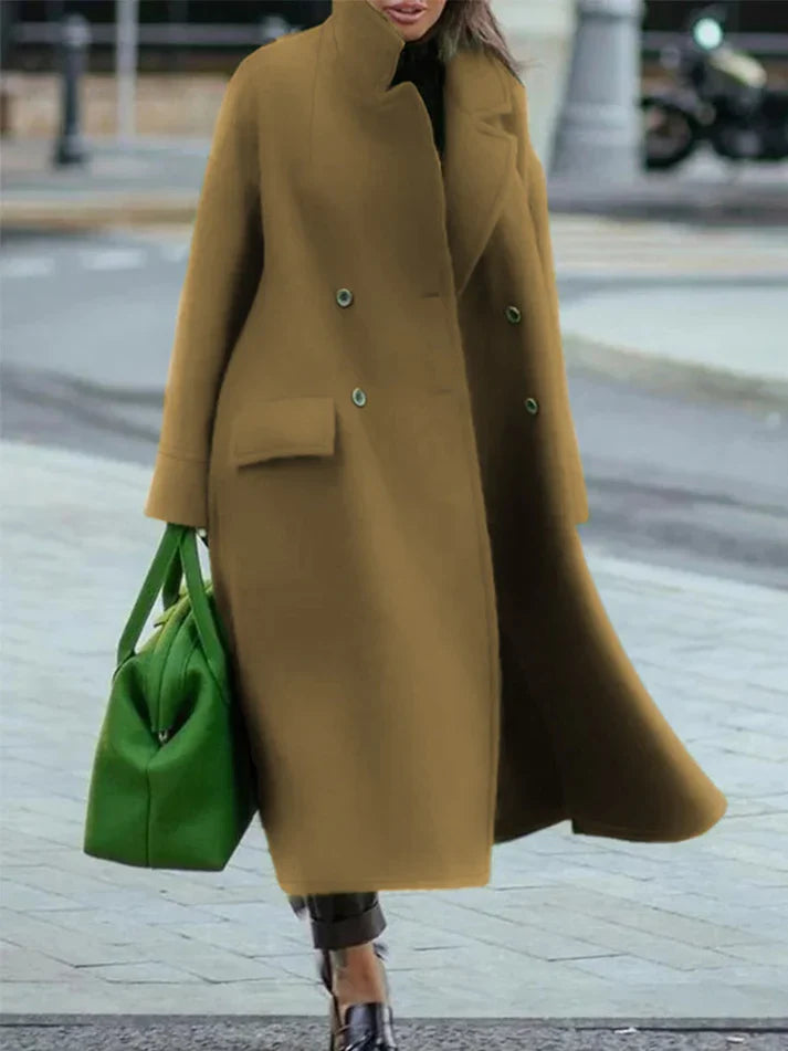 Isabella Lange Wool Coat