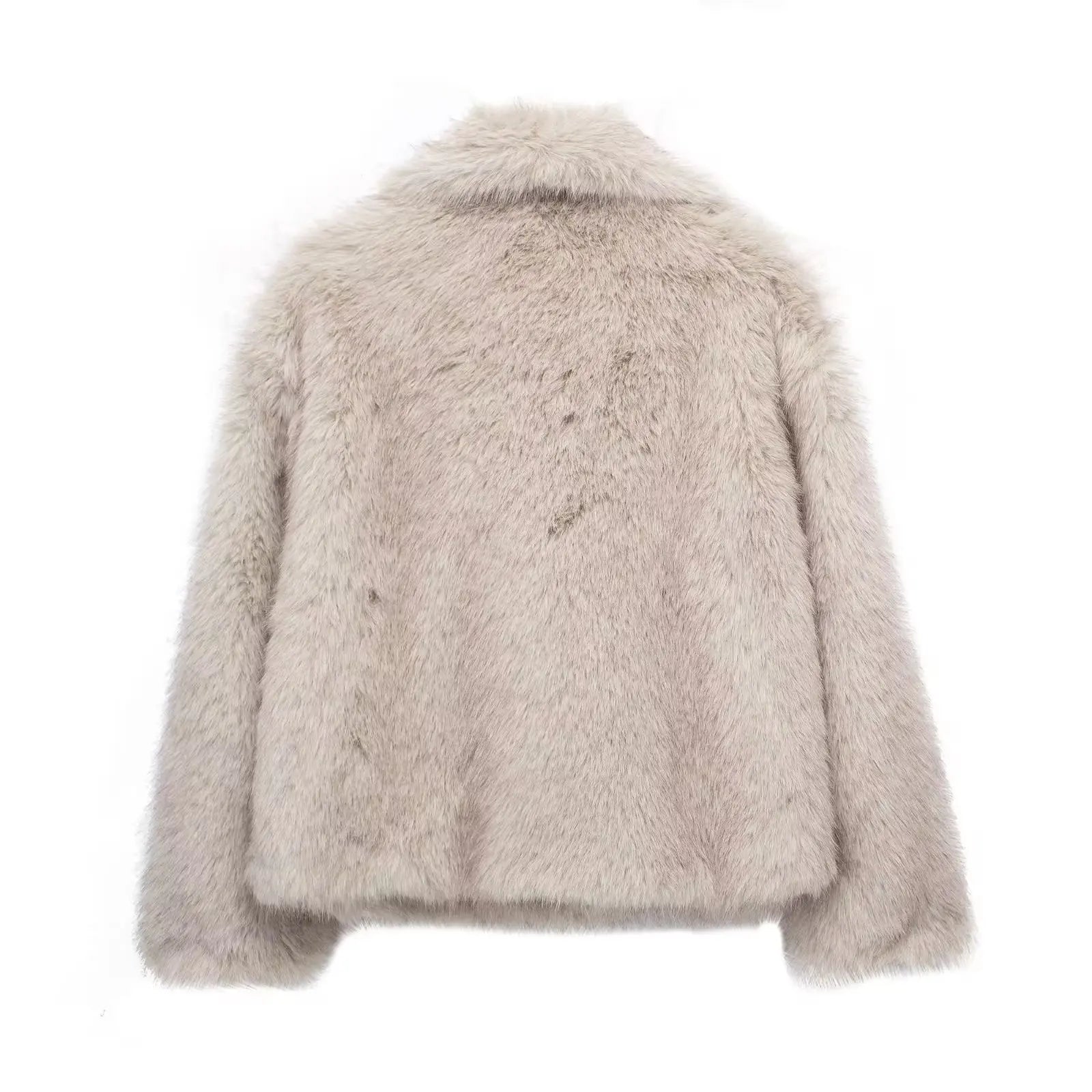 Sophia Vegan Faux Fur Jas