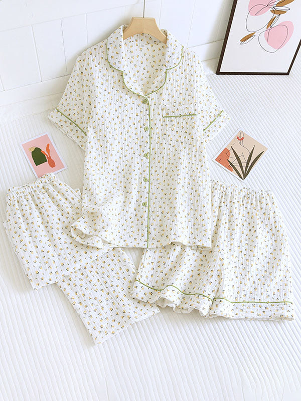 Elise Elegant Cotton Pajama Set