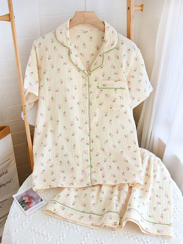 Nina Luxurious Cotton Pajama Set