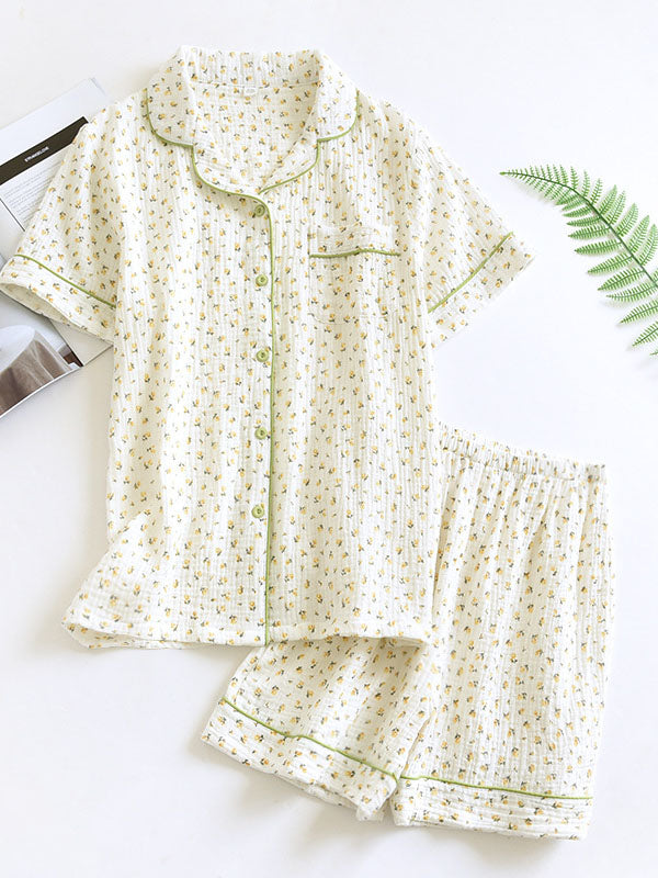 Elise Elegant Cotton Pajama Set