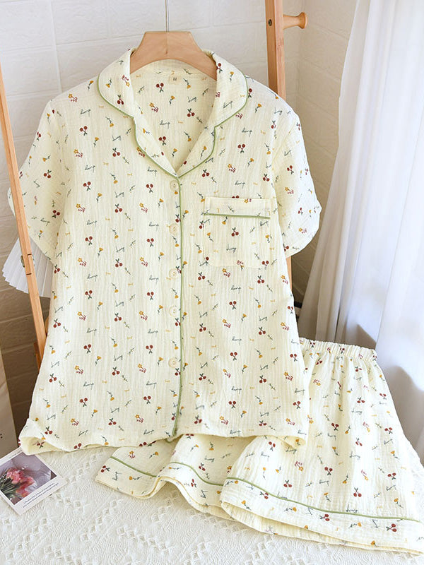 Nina Luxurious Cotton Pajama Set