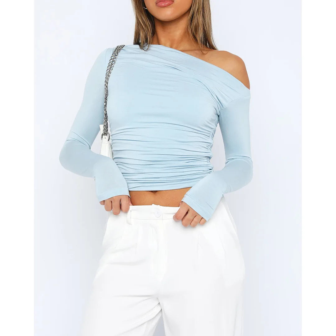 Lina Unique Asymmetrical Top