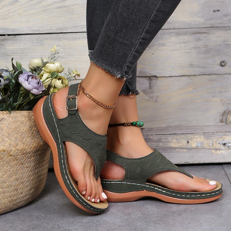Emma Comfortabele Ergonomische Sandalen – Stijlvol & Ondersteunend
