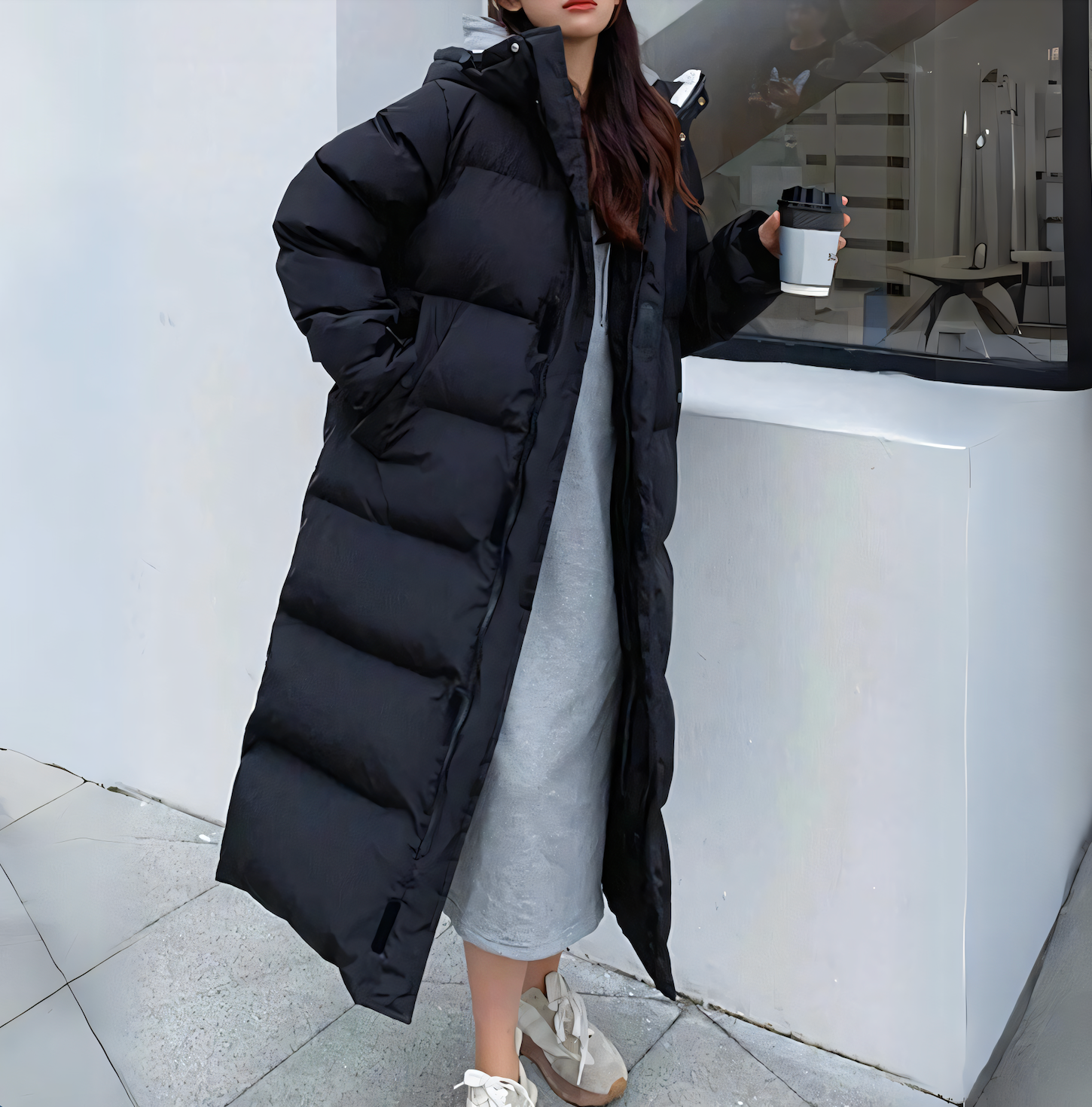 Celeste – Comfortable Long Down Jacket