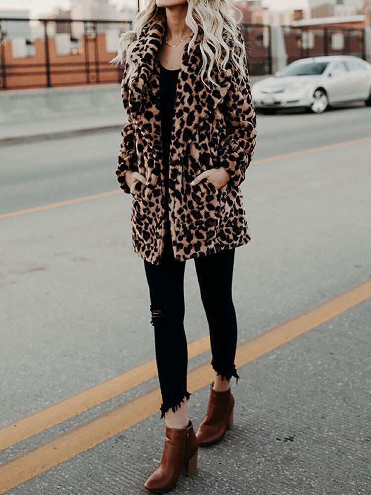 Nora Luxe Long Faux Fur Coat