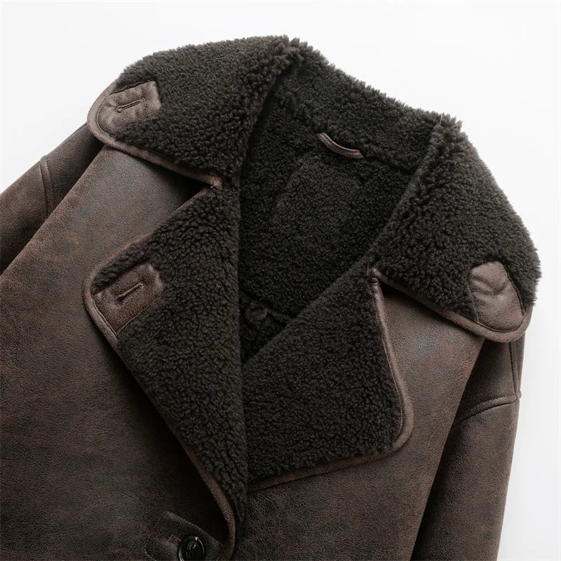 De Luxe Sofia Leather Jacket