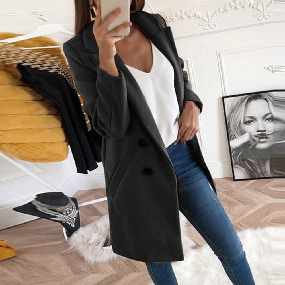 Olivia – Stylish Blazer Coat