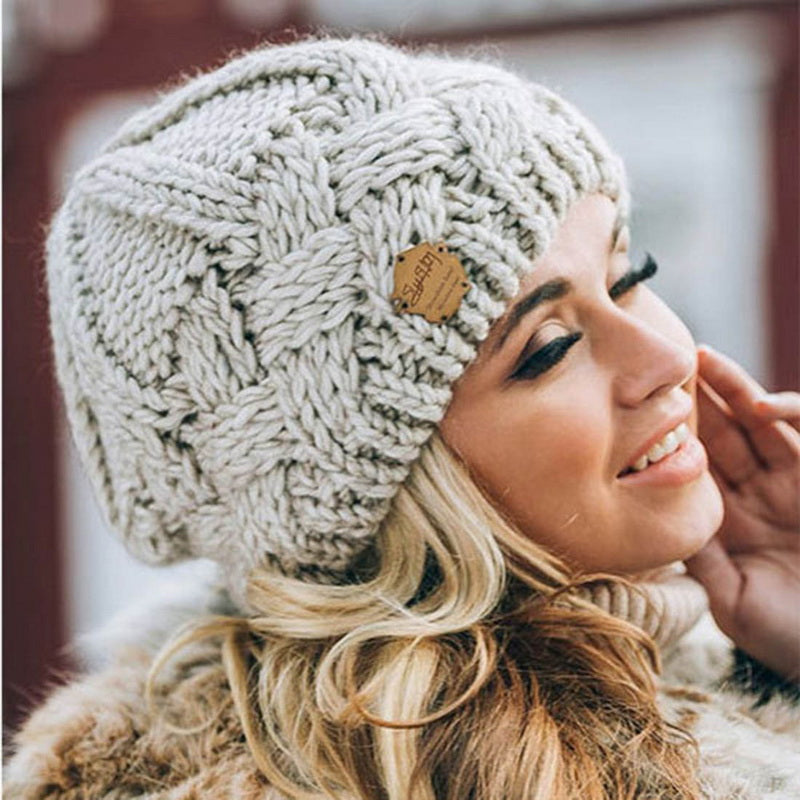 Charlotte Luxe Knitted Beanie | Warm and Stylish