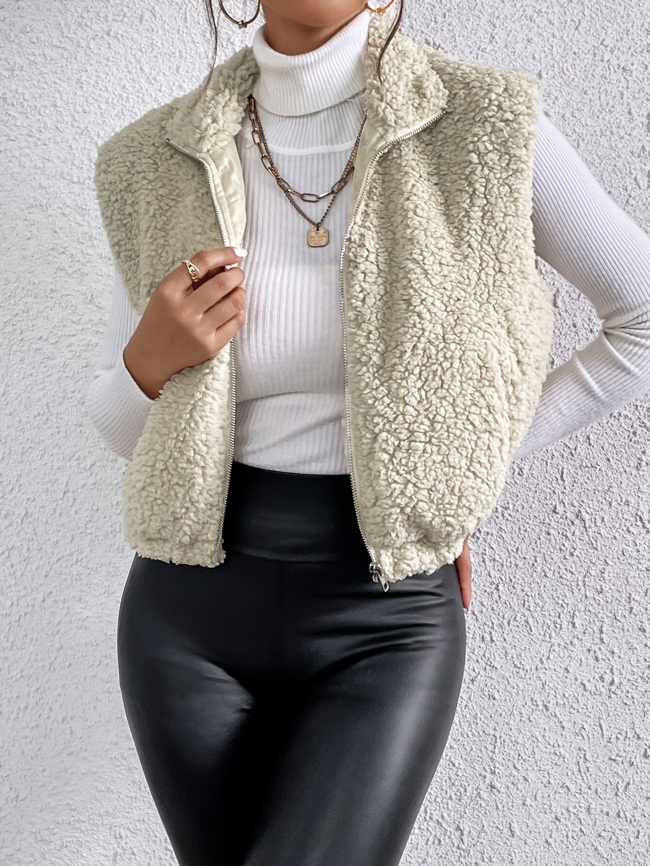 Eva Zachte Teddy Gilet