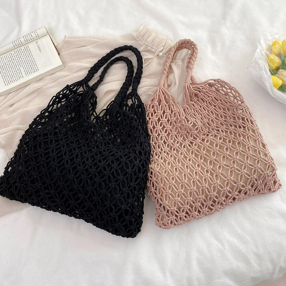 Amara Chic Crocheted Tote Bag