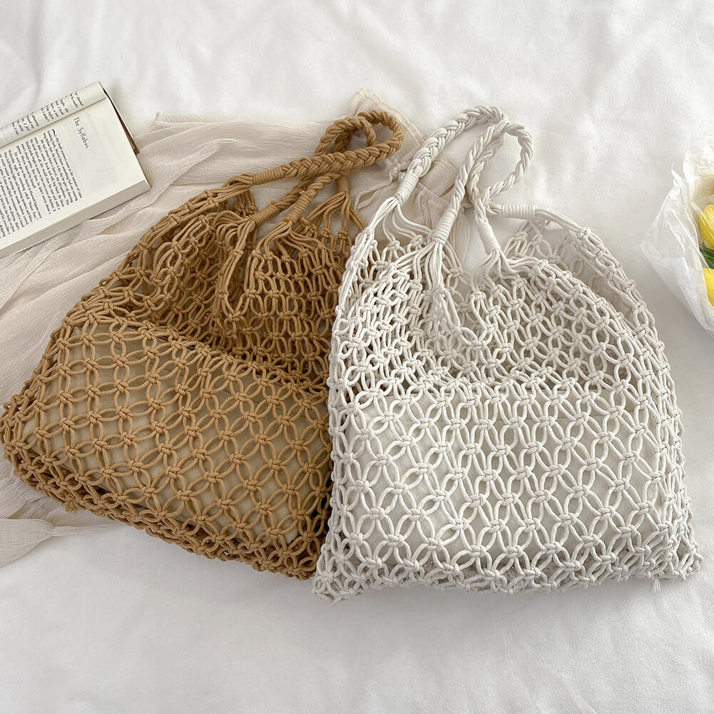 Amara Chic Crocheted Tote Bag