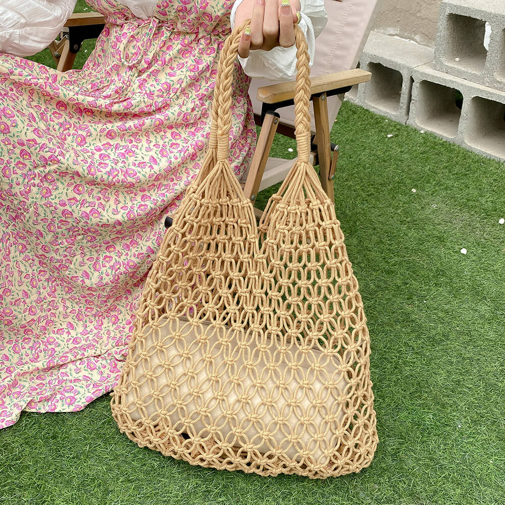 Amara Chic Crocheted Tote Bag