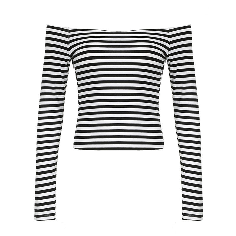 Elisa - Striped Perfection Long Sleeve Top