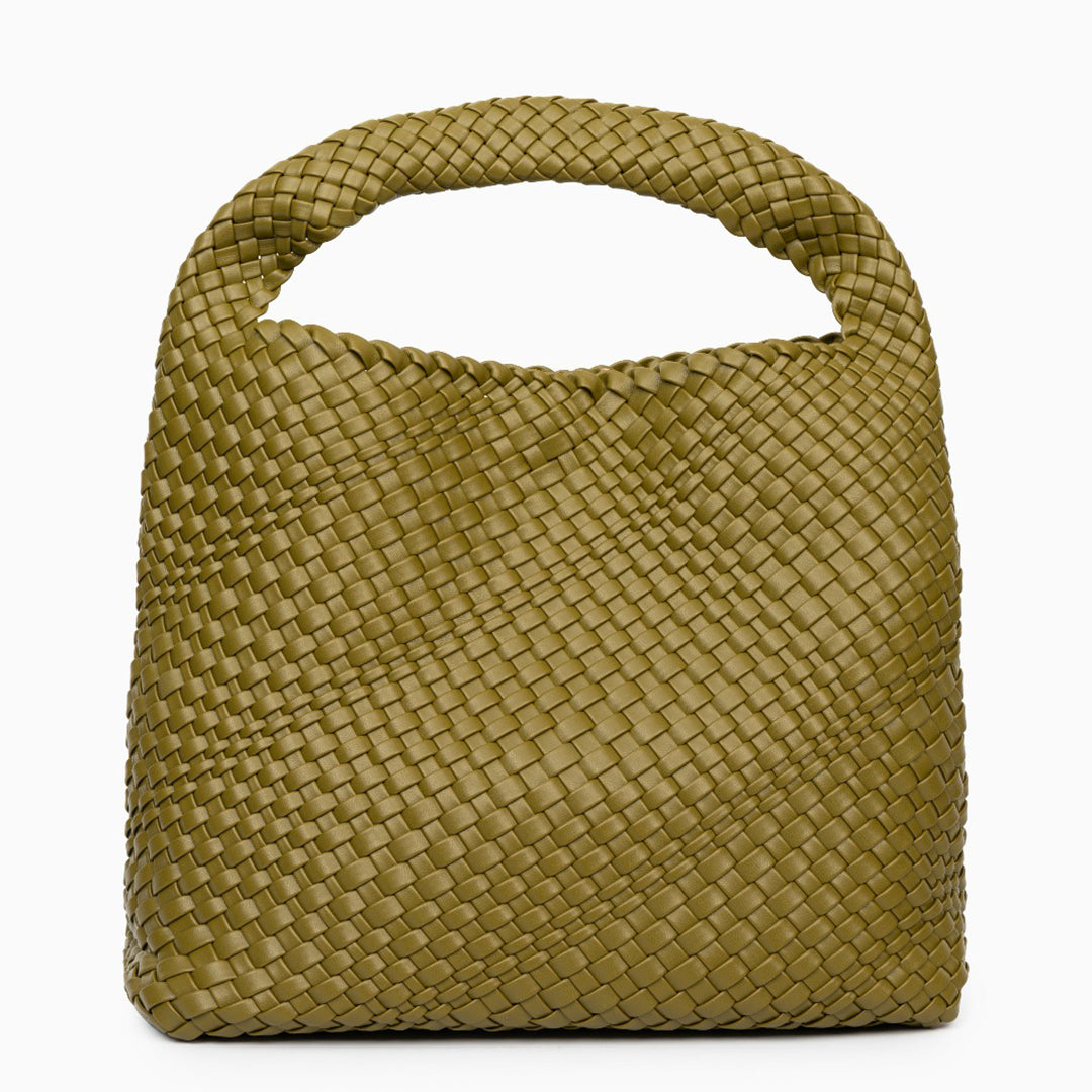 Elena Luxe Woven Handbag - Comfort and Style