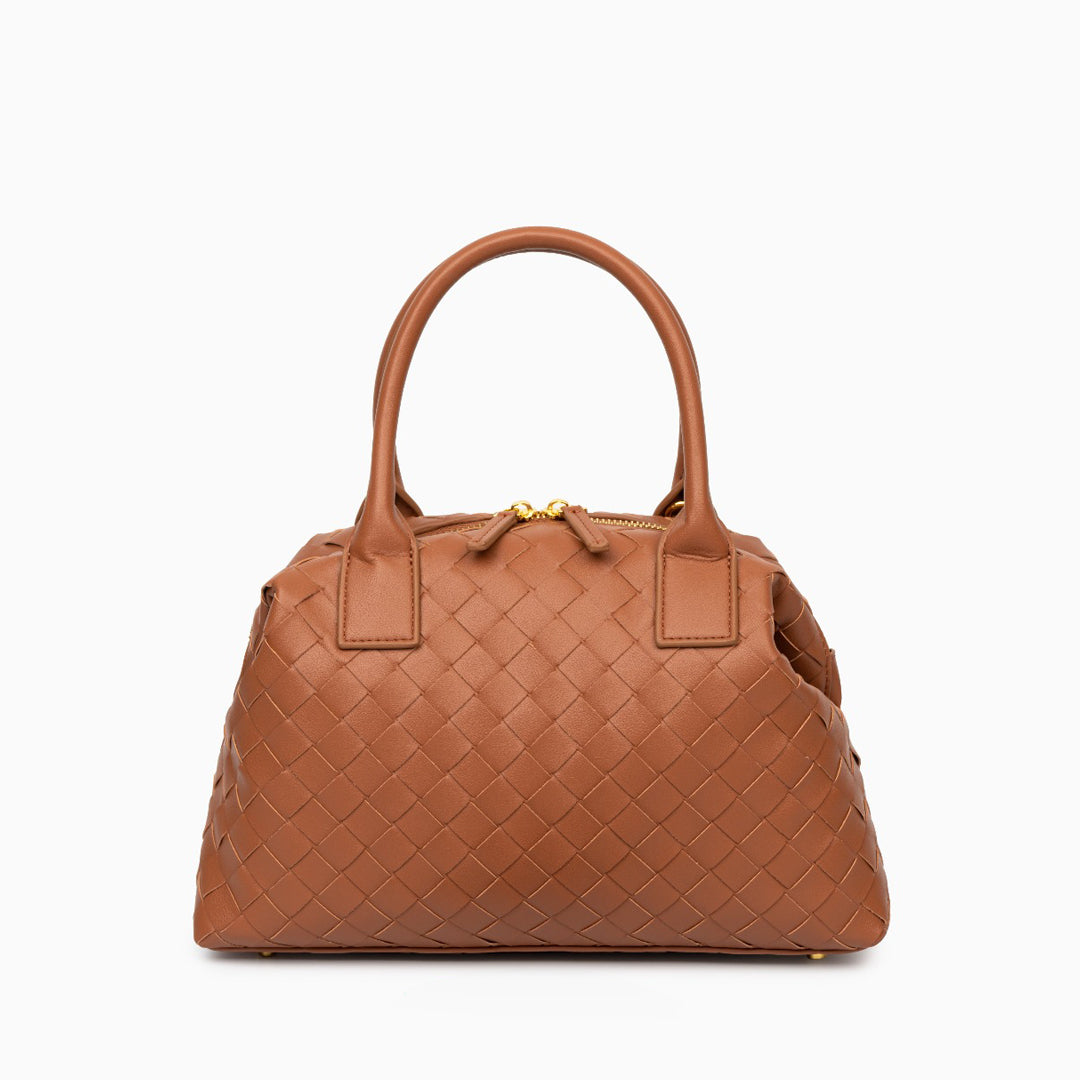 Isabelle Luxe Handbag - Elegant Woven Design