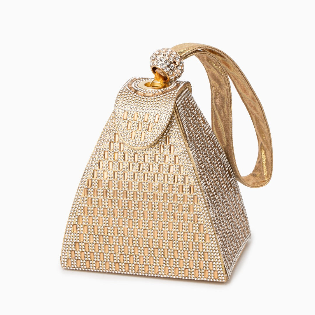 Celeste – Luxe Pyramid Handbag