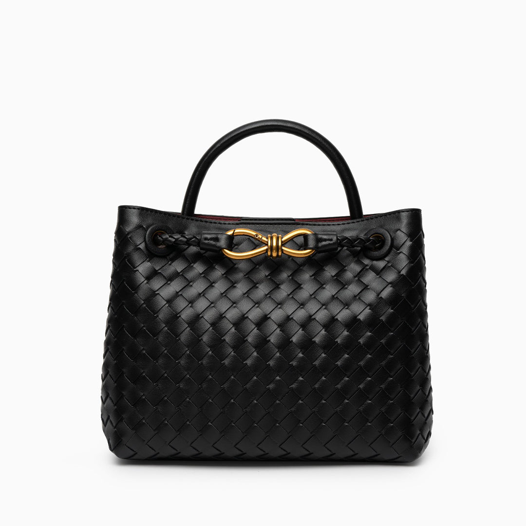 Elena – Luxe Braided Handbag