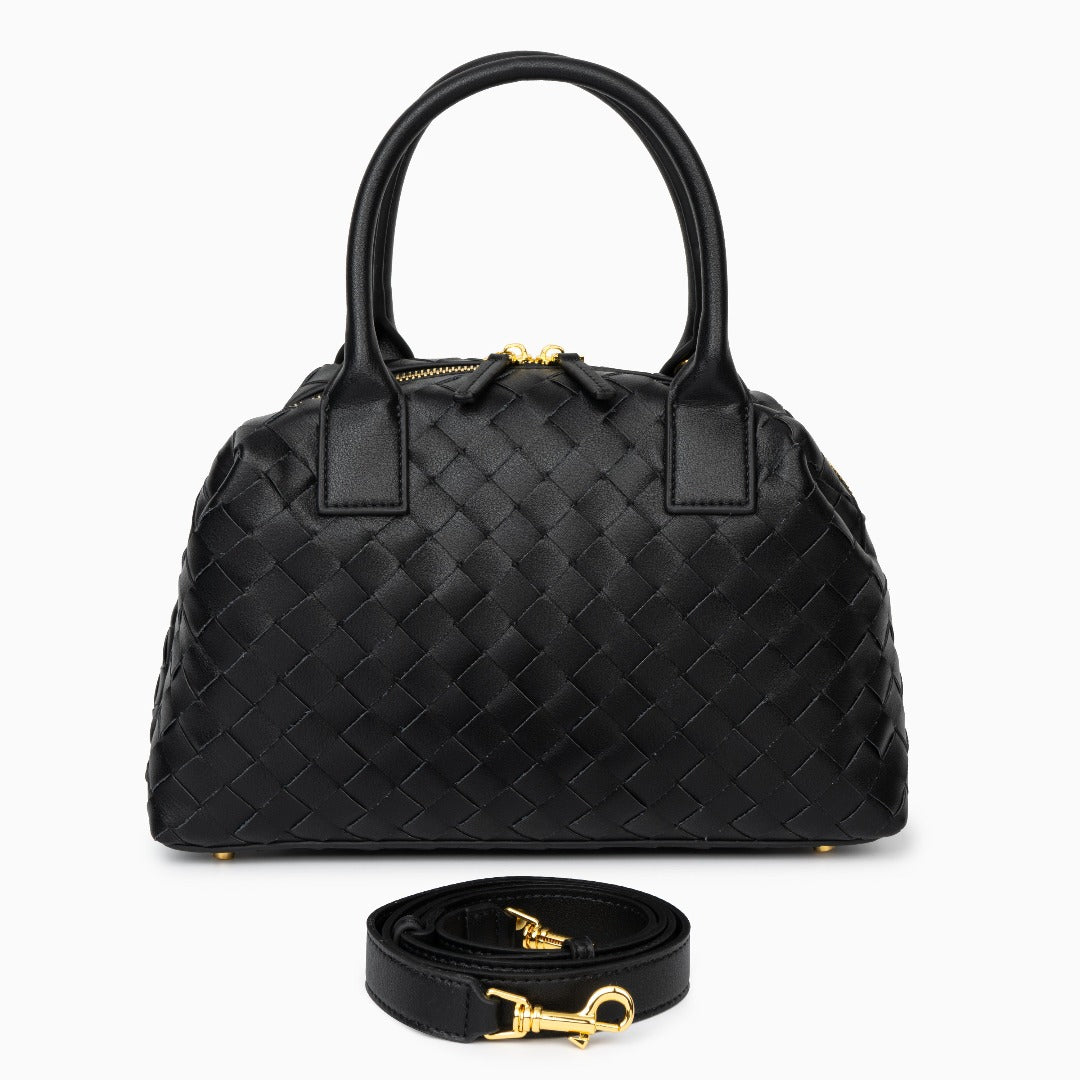 Isabelle Luxe Handbag - Elegant Woven Design