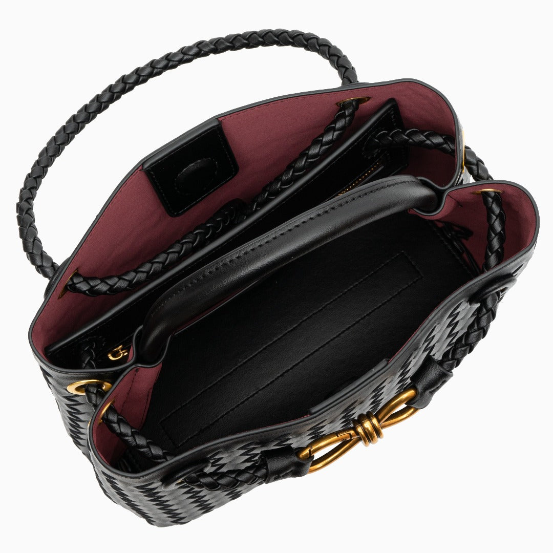 Elena – Luxe Braided Handbag