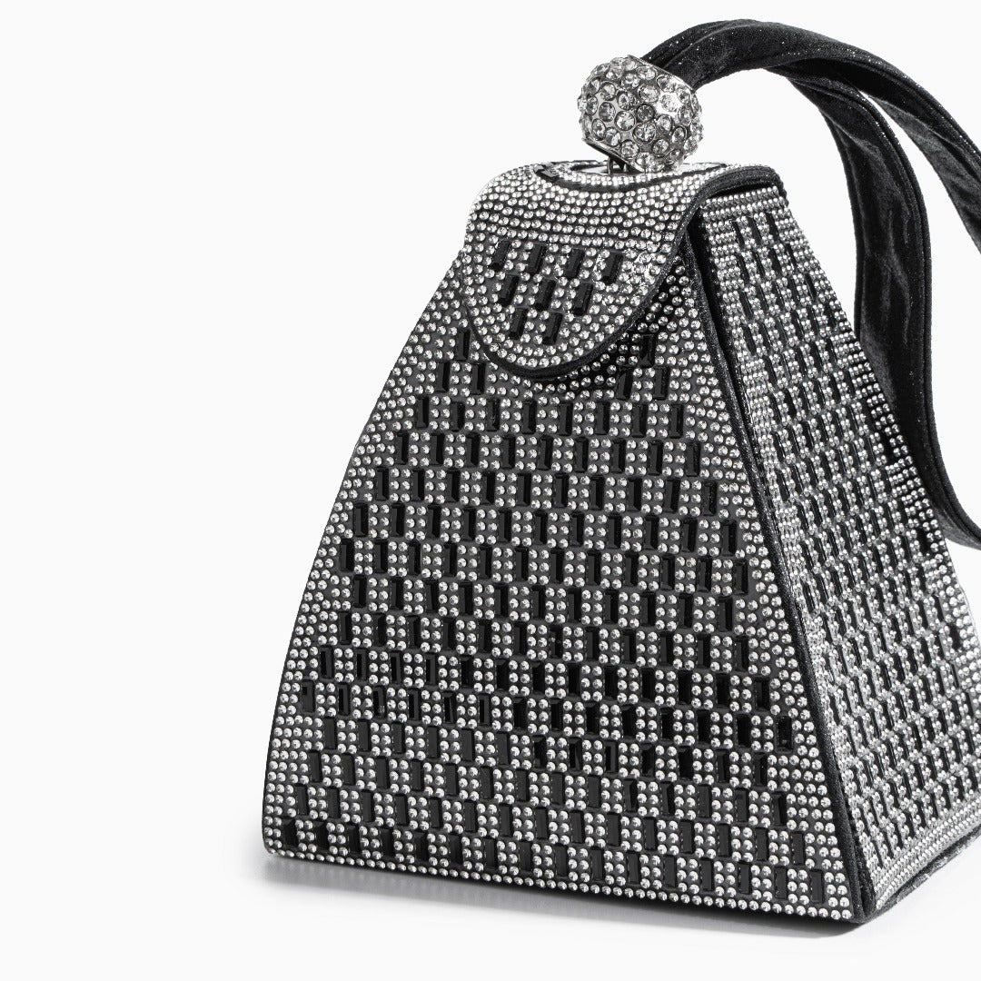 Celeste – Luxe Pyramid Handbag