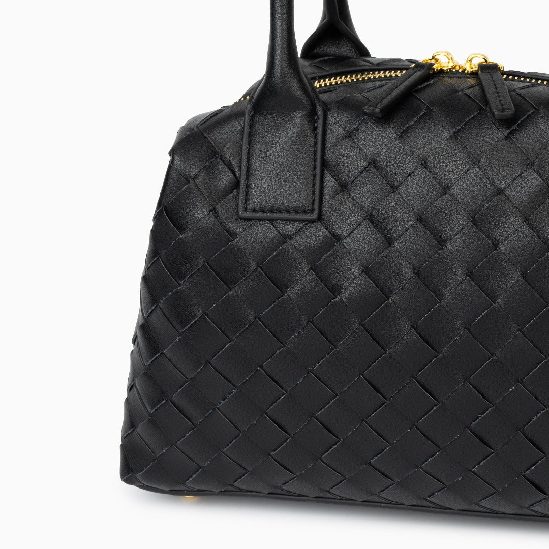 Isabelle Luxe Handbag - Elegant Woven Design