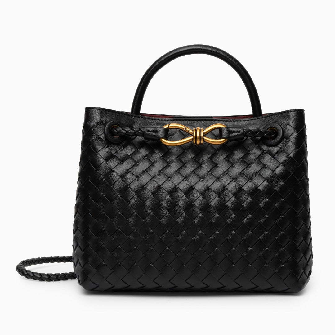 Elena – Luxe Braided Handbag