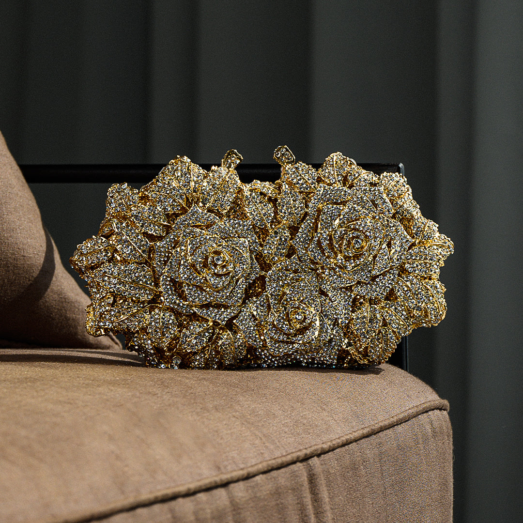 Amalia – Luxe Flowers Clutch