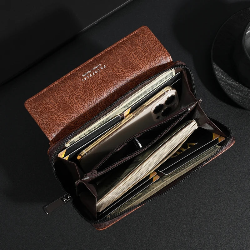 Lawrence Luxe Leren Portemonnee – Stijlvol & Functioneel