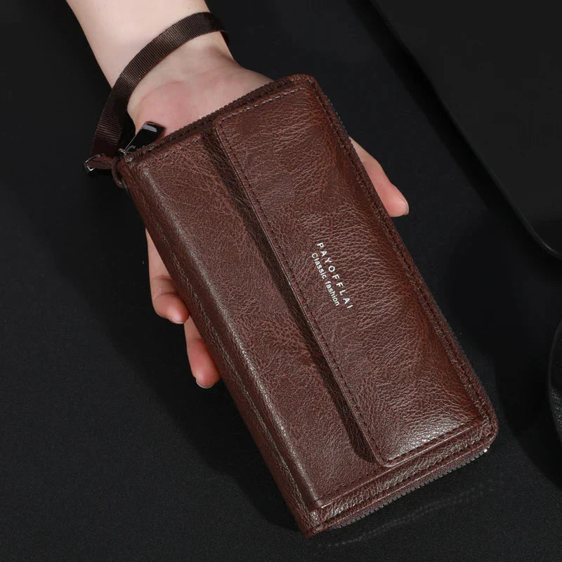 Lawrence Luxe Leren Portemonnee – Stijlvol & Functioneel