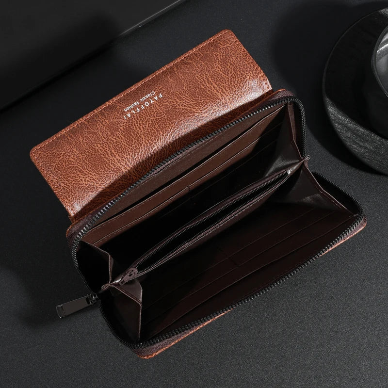 Lawrence Luxe Leren Portemonnee – Stijlvol & Functioneel