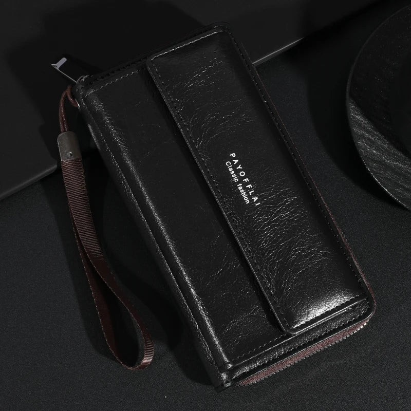 Lawrence Luxe Leren Portemonnee – Stijlvol & Functioneel