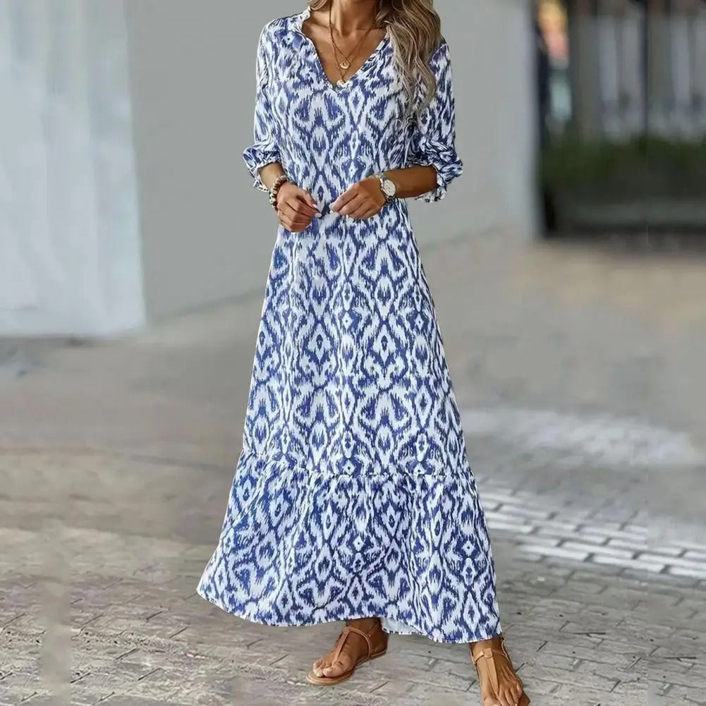 Mila Airy Maxi Dress – Elegant & Comfortable