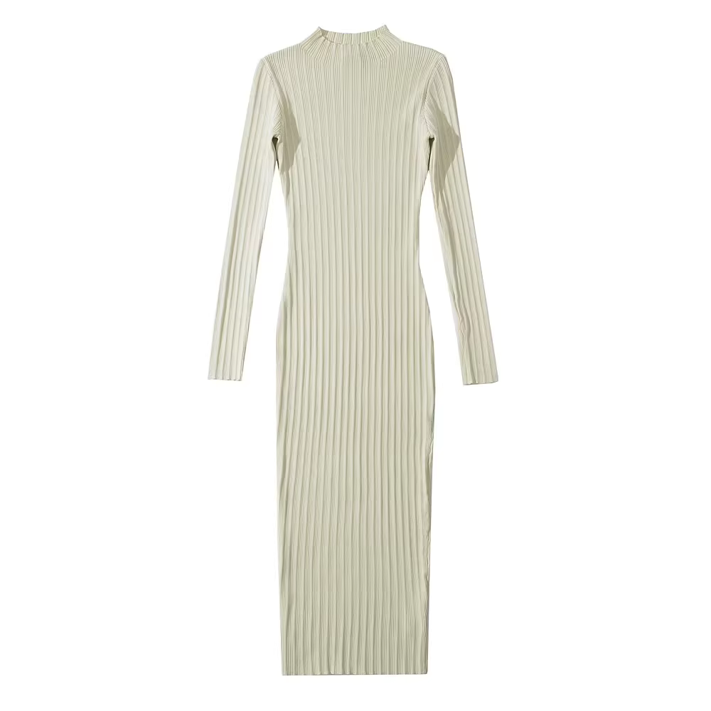 Sophie - Elegant Ribbed Midi Dress