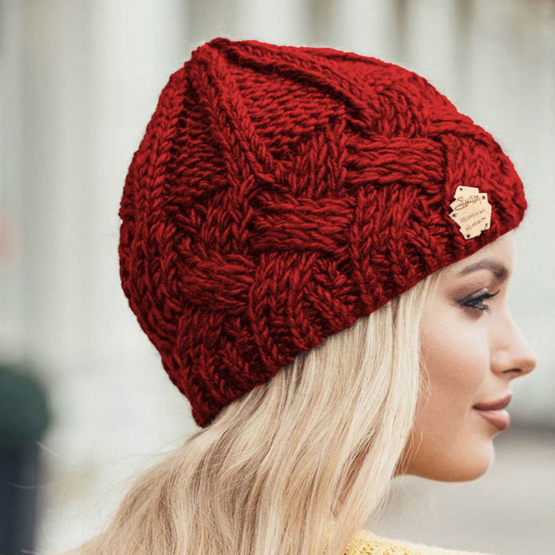 Charlotte Luxe Knitted Beanie | Warm and Stylish